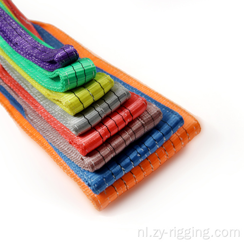Nylon polyester oog-oog singing sling met kleurcode